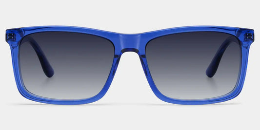 Morgan Blue Rectangle Sunglasses