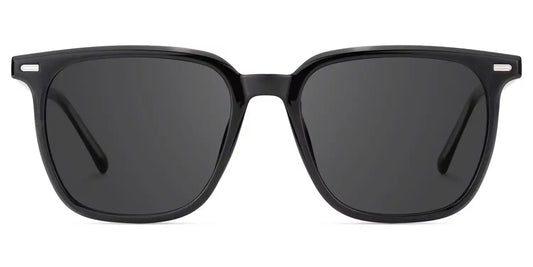 Eliza Black Square Sunglasses