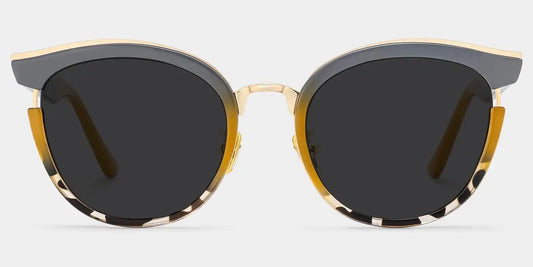 Laraine Gray Cat eye Sunglasses