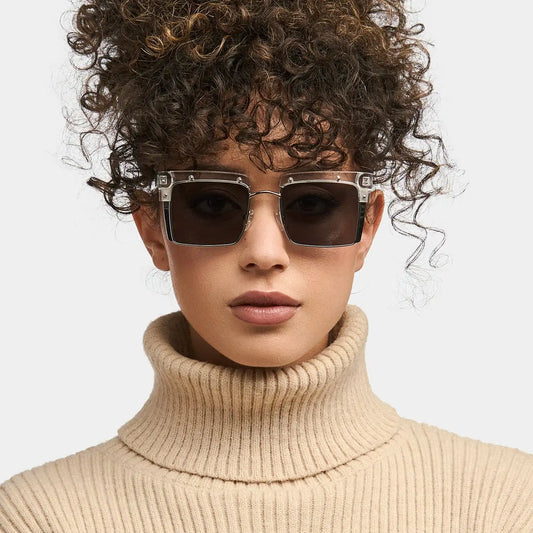 Kiana Clear Square Sunglasses
