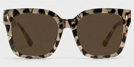 Scicluna Tortoise Square Sunglasses