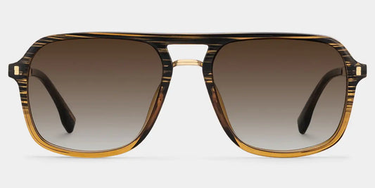 Kilworth Brown Aviator Sunglasses