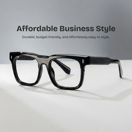 Katia Black Square Glasses