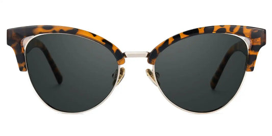 Charlene Tortoise Browline Sunglasses