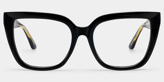 Mirta Black Square Glasses