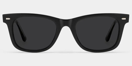 Robert Black Rectangle Sunglasses