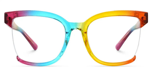 Cadogan Colorful Square Glasses
