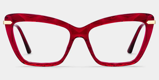 Juliet Red Rectangle Glasses
