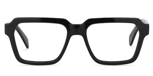 Cally Black Square Glasses