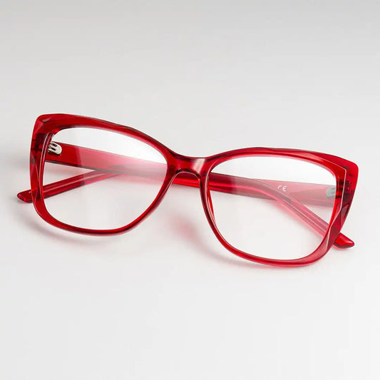 Farris Red Cat eye Glasses
