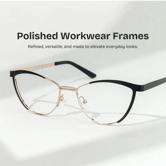Sydney Black Cat eye Glasses