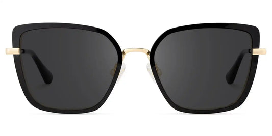 Max Black Square Sunglasses