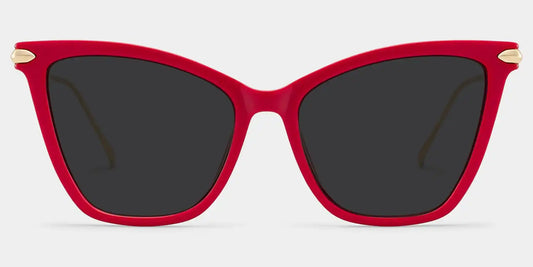 Hilary Red Butterfly Sunglasses