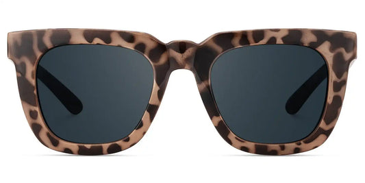 Clea Tortoise Rectangle Sunglasses