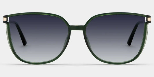 Rodz Dark-Green Square Sunglasses