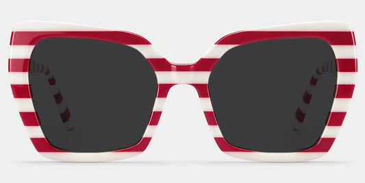 Pavia Red Butterfly Sunglasses