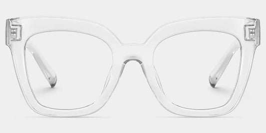 Malcolm Clear Square Glasses