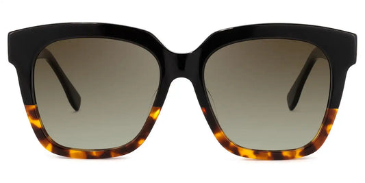 Xion Tortoise Square Sunglasses