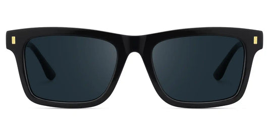 Sammi Black Rectangle Sunglasses