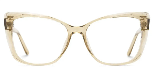 Farris Beige Cat eye Glasses