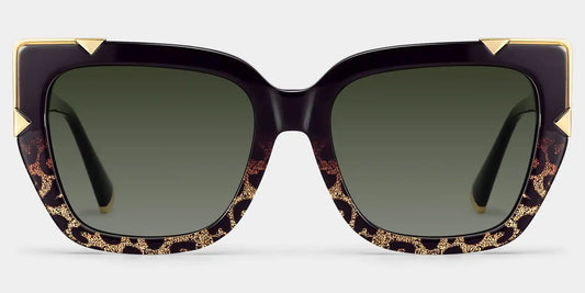 Dax Two-tone Square Sunglasses