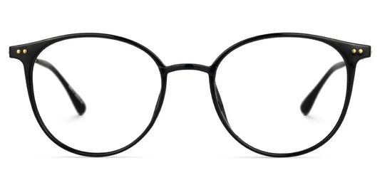 Judsy Black Round Glasses