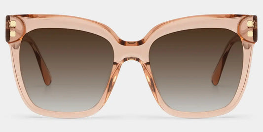 Minguela Beige Square Sunglasses