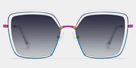 Cordaro Clear Square Sunglasses