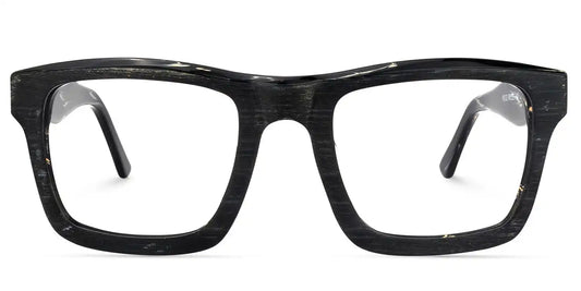 Riley Black Rectangle Glasses