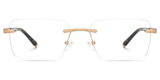 Savitrie Tortoise Rectangle Glasses