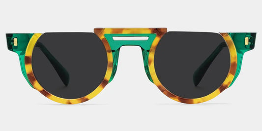 Mastin Tortoise Round Sunglasses