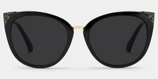 Dalton Black Cat eye Sunglasses