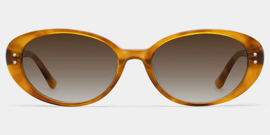 Lennon Tortoise Oval Sunglasses