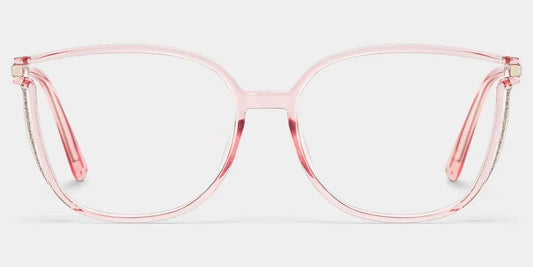 Rodz Flesh-Pink Square Glasses
