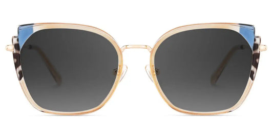 Murcia Beige Square Sunglasses