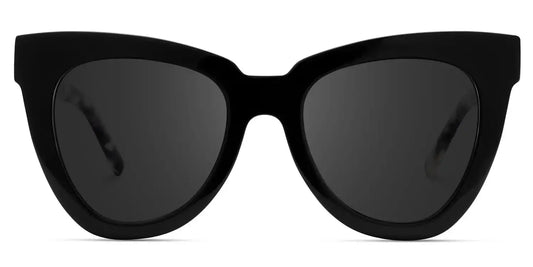 Yaser Black Cat eye Sunglasses