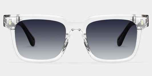 Connor Clear Rectangle Sunglasses