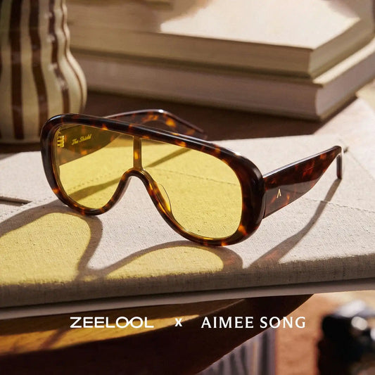 The Shield Tortoise Aviator Glasses