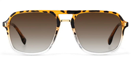 Kilworth Tortoise crystal Aviator Sunglasses