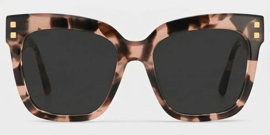 Minguela Pink-Tortoise Square Sunglasses