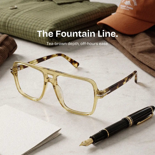 Easton Brown Aviator Glasses