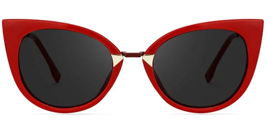 Jacqueline Red Cat eye Sunglasses