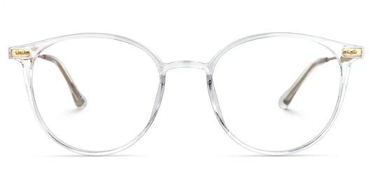 Judsy Clear Round Glasses
