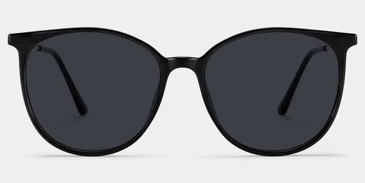 Chanty Black Round Sunglasses