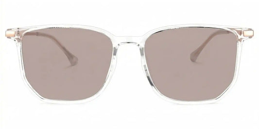 Fezell Clear Square Sunglasses