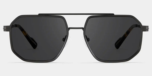 Autumn Gray Aviator Sunglasses
