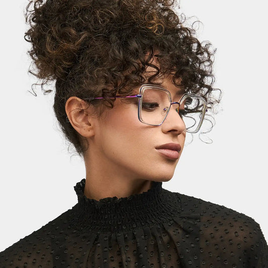 Cordaro Clear Square Glasses