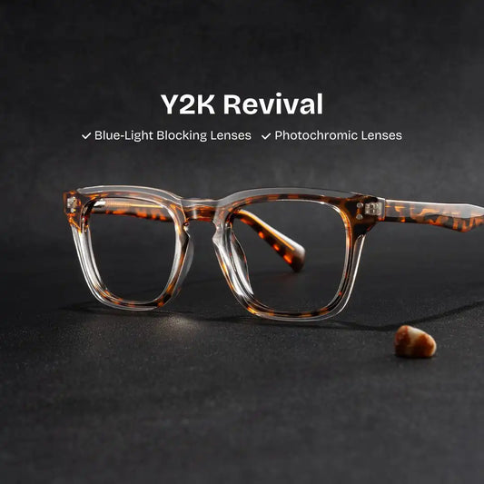 Liam Tortoise Rectangle Glasses