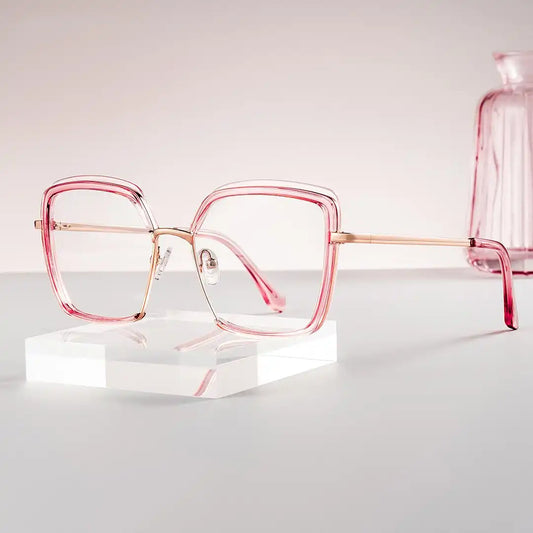 Cordaro Pink Square Glasses