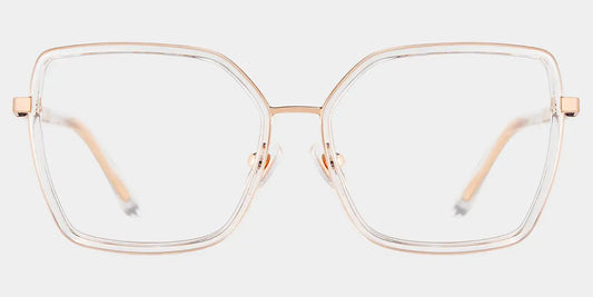 Jill Clear Square Glasses